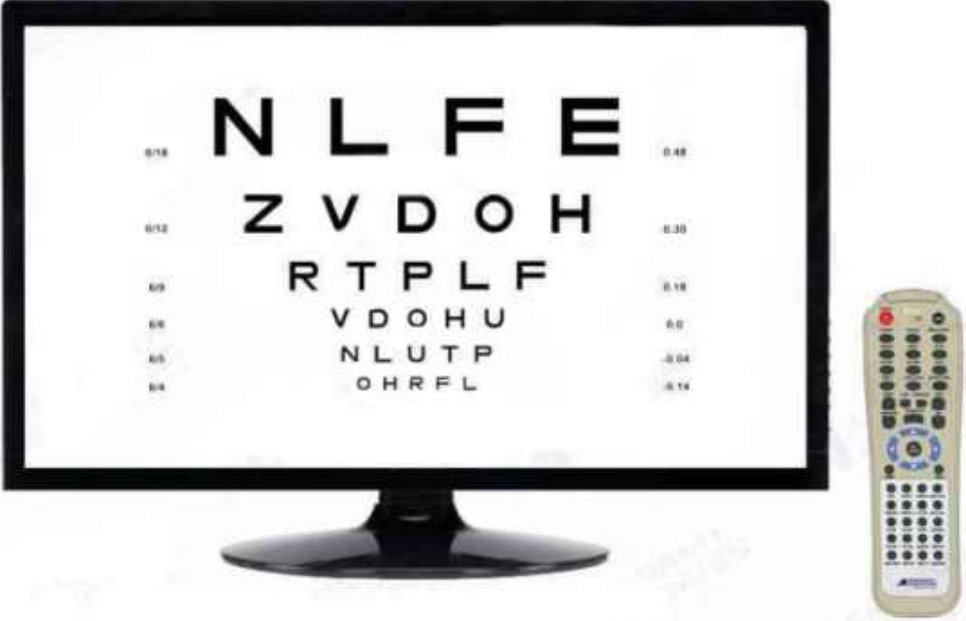Lcd Visual Acuity Chart